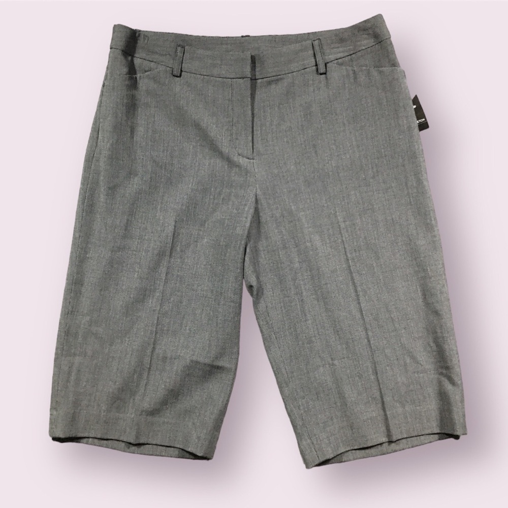 Rafaella 2-Way Stretch Work Bermuda Shorts Size 10